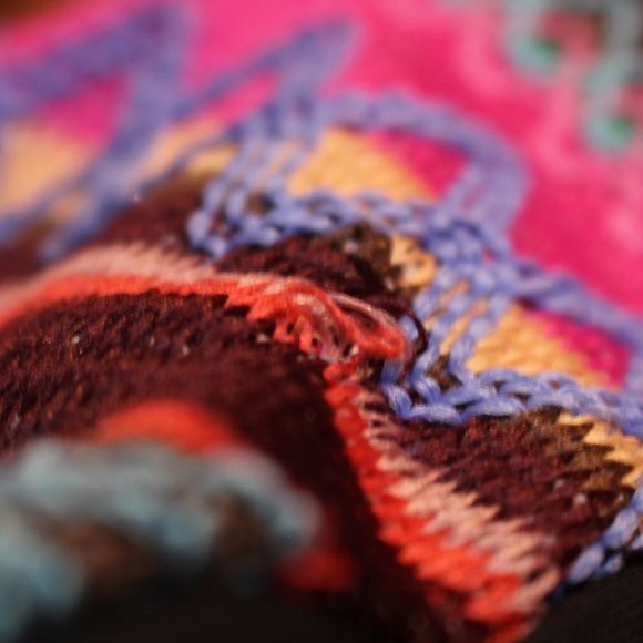 Buffalo David Britton Embroidered Bodycon Boho Mini Dress S - Picture 9 of 14